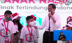 Pesan Presiden di Hari Anak Nasional: Rajin Belajar dan Jaga Kesehatan