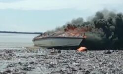 Cerita Saksi Mata Terbakarnya Speedboat Rute Tarakan-Tana Tidung