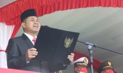 Peringatan HUT Ke-77 RI, Ketua DPRD Bacakan Teks Proklamasi