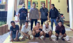 Tim Gabungan Lanal Nunukan Tangkap 5 Pekerja Rumput Laut Pengguna Sabu