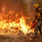 Hujan Bantu Petugas Padamkan Kebakaran Hutan di California