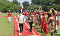 Presiden Jokowi Terima Kunjungan Presiden Ferdinand Marcos Jr. di Istana Bogor