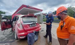 Honda Jazz Terbakar di Samarinda Modus Baru Penimbunan BBM