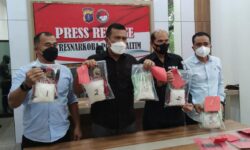 Pria di Bawah Umur Asal Tenggarong Tertangkap Bawa Sabu Lima Kilogram