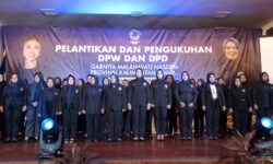 Rahmatia Jabat Ketua DPW Garnita Malahayati Nasdem Kaltim Tahun 2022-2027