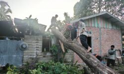 22 Bangunan di Penajam Rusak Diterjang Puting Beliung