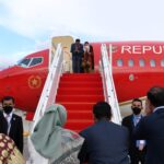 Presiden Jokowi dan Ibu Iriana Terbang Kembali ke Tanah Air