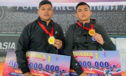 Kejurnas Gulat 2022, Dua Anggota Polri Raih Medali Emas