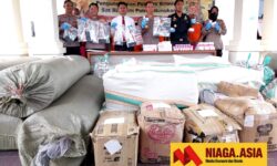 Ribuan Kosmetik dan 40 Lembar Karpet Malaysia Gagal Diselundupkan Lewat Nunukan