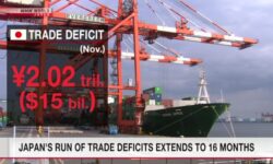Jepang Catat Defisit Perdagangan Selama 16 Bulan Beruntun