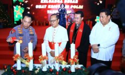 Kapolri Gelar Perayaan Natal Bersama