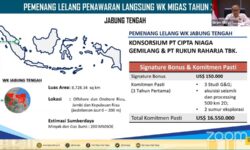 PT Cipta Niaga Gemilang & PT Rukun Raharja dan Blue Sky Paus Menang Lelang WK Jabung Tengah dan Paus