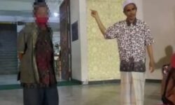 Pria Bakar Sampah di Atap Masjid Raya Samarinda yang Sempat Bikin Heboh