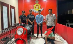 Maling Viral di Tanjung Selor, Gasak Uang dan Berkeliling Pakai Motor Curian