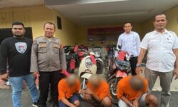 Tiga Maling Motor Meresahkan Warga Berau Ditangkap, Satu Ditembak