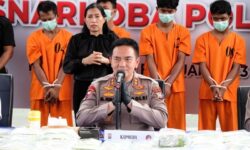 Sekali Penangkapan, Polda Riau Sita 276 Kilogram Sabu dan Tembak Mati Satu Kurir