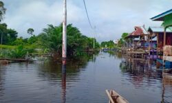 713 Kepala Keluarga Terdampak Banjir di Sembakung