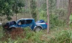 Mobil Dinas Sosial Kaltara Kecelakaan, Empat Orang Masuk RSUD Malinau