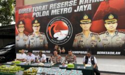 Polda Metro Jaya Gagalkan Peredaran 109,4 Kilogram Sabu dari Padang dan Labuhanbatu