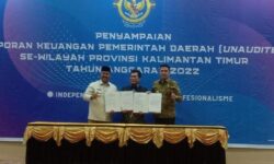 Pemkab Kukar Tercepat Ke-2 se-Indonesia Menyerahkan LKPD Tahun 2022 ke BPK