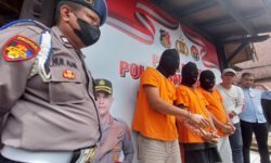 Polisi Tangkap Komplotan Maling Kelengkapan Alat Berat Senilai Rp 150 Juta di Samarinda