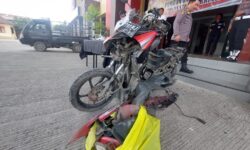 Maling di Samarinda Dihajar Massa, Motornya Hancur