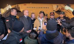 Pesawat Pembawa Bantuan Kemanusiaan Indonesia Tiba di Adana Turki