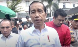 Jokowi Cek Distribusi Beras Bulog di Pasar Bakti Medan, Ini Penjelasannya