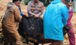 Polri Kerahkan Ratusan Personel untuk Evakuasi Longsor di Natuna