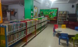 Langganan Banjir, Rak Buku di Perpustakaan Pemprov Hanya Bagian Atas Dipakai