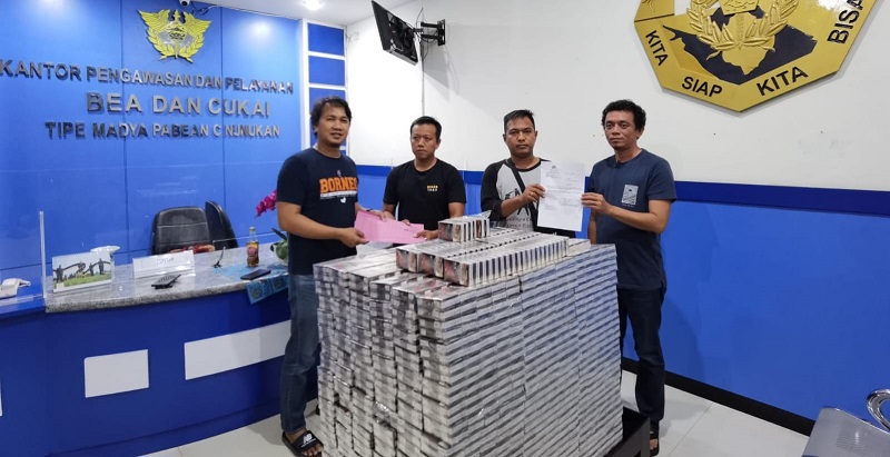 Perdagangkan Rokok dengan Pita Cukai Palsu di Nunukan Salasiah Didenda Rp111 Juta