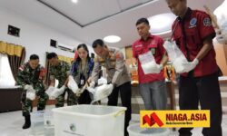 Musnahkan Sabu 25,3 Kilogram, Polres Nunukan: Kami Berantas Sampai Akarnya