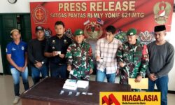 Satgas Pamtas Amankan Sabu 150,39 Gram di Patok 5, Dua Pelaku Kabur ke Wilayah Malaysia