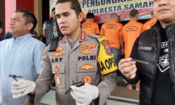 Polisi Sita 20 Motor Curian, Tangkap Empat Orang Maling Spesialis Mio di Samarinda
