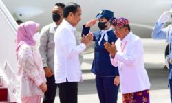 Kunjungan Kerja, Jokowi Tiba di Bali