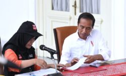 Feby Grogi Bertemu Jokowi Buat Coklit Data Pemilih Pemilu