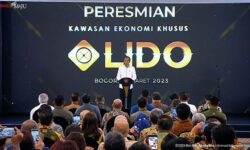Manfaatkan Tol Jogorawi dan Bocoini, Jokowi Resmikan KEK Lido