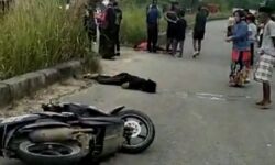 Tabrak Median Pembatas Jalan Simpang Lapas, Dua Pemuda di Nunukan Tewas