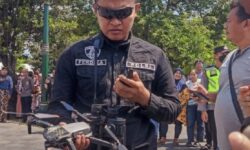 Grebeg Syawal di Yogyakarta, Polisi Turunkan Paksa Drone