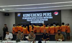 Sebulan 42 Tersangka Narkoba di Balikpapan Dibekuk Aparat Kepolisian