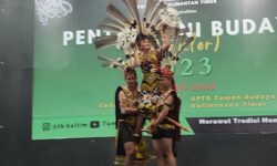 Taman Budaya Kaltim Kurasi Borneo Etnika dan Talabang untuk Pentas Tari di Jakarta