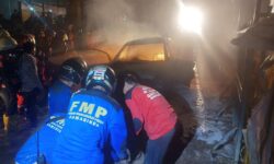 Mobil Pengetap Terbakar di Samarinda, Polisi Segel Kios Bensin di Jalan P Antasari