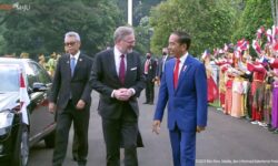 Presiden Jokowi Sambut PM Ceko Petr Fiala di Istana Bogor