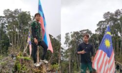Viral Bendera Malaysia Terpasang di Wilayah Indonesia, Ini Penjelasan Dansatgas Pamtas Nunukan