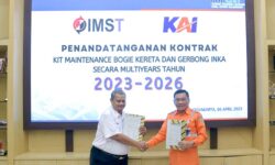 PT IMST dan KAI Teken Kontrak Kit Maintenance