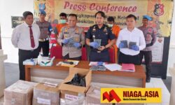 Polres Nunukan Gagalkan Pengiriman Ribuan Butir Obat Herbal Dari Malaysia Ke Makassar, Bekasi dan Jakarta