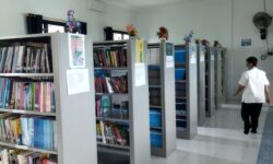 Ada 50 Ribuan Koleksi Buku di Perpustakaan SMPN 1 Sangatta Utara