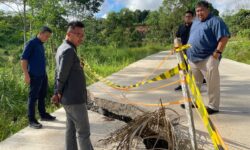 Jalan Bankeu di Muara Badak Patah, Baharuddin Demmu Minta Penegak Hukum Usut Penyimpangan