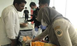 Mangga dan Olahan Daging Babi asal Malaysia Ditahan Karantina Pertanian Balikpapan