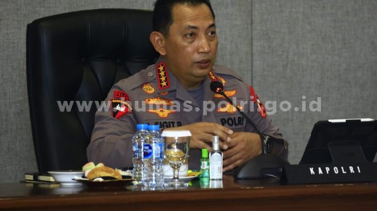 Kapolri Kembali Instruksikan Jajarannya Tindak Tegas TPPO